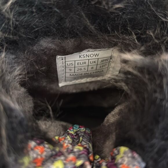 Dream Pairs Kids Waterproof Snow Boots Size 9T - Picture 11 of 12